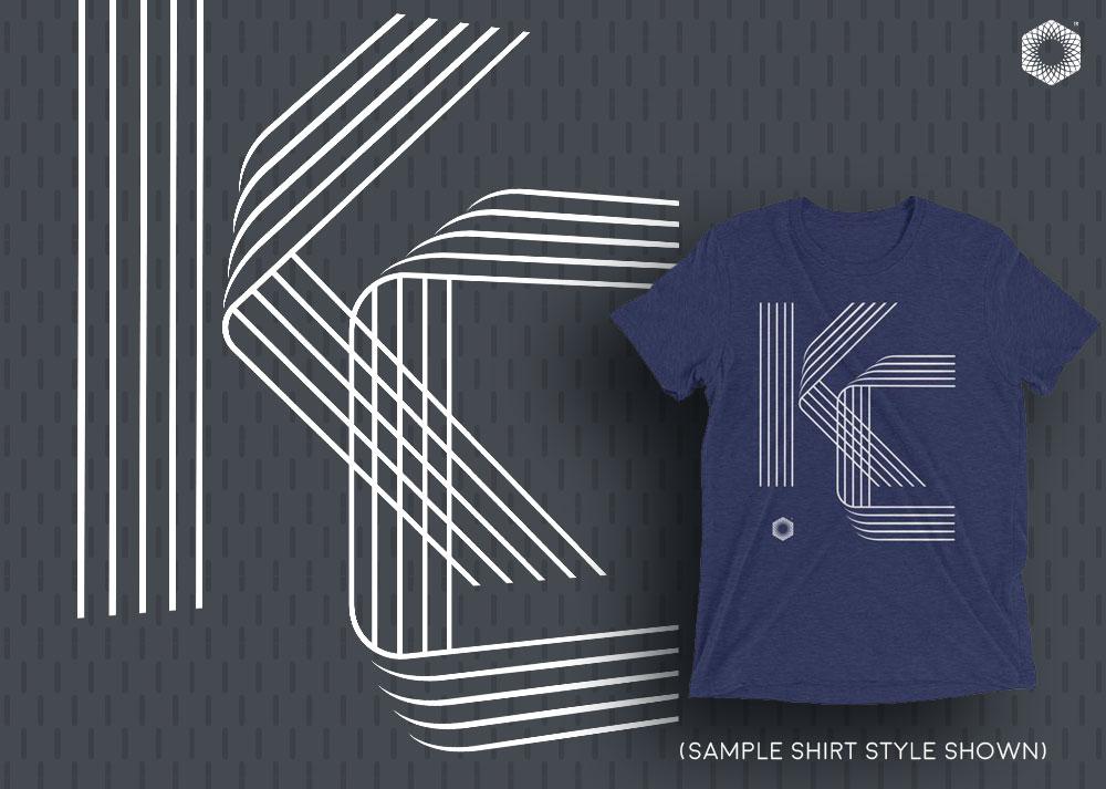 KC Five Line: Mens Short-Sleeve Cotton T-Shirt