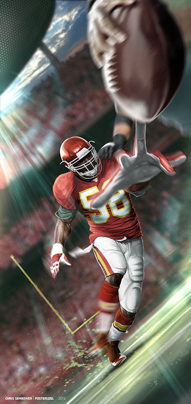 KC Strip: Posterized 13x19" Paper Print