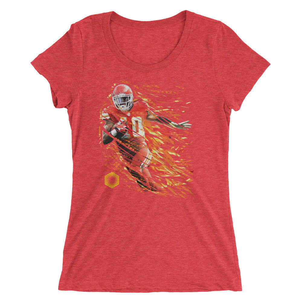 Afterburner-X: Limited Edition Tri-Blend Ladies short sleeve t-shirt