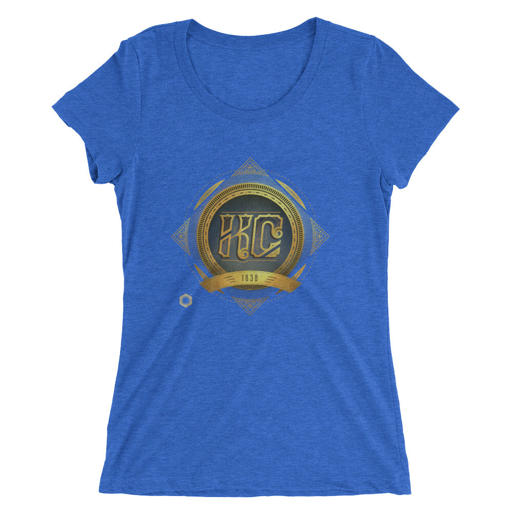KC Antique: Ladies' Triblend short sleeve t-shirt