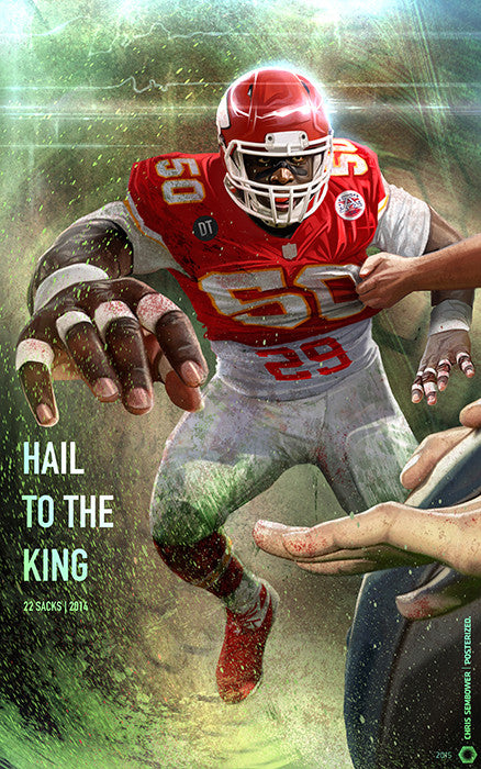 Hail To The King: Posterized 13x19" Paper Print