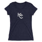 KC Gothic: Ladies' tri-blend short sleeve t-shirt
